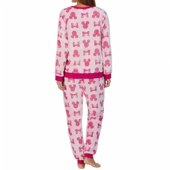 Disney Women's Pajamas Set Pink Size XXL NWT - Picture 4 of 5